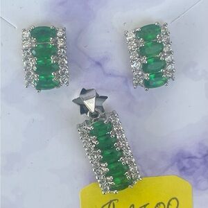 Earrings and Pendant